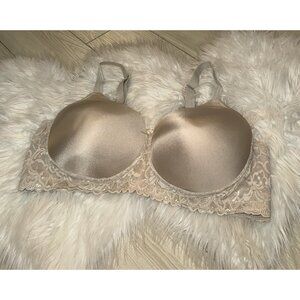 Jodee 805 Seamless Molded Mastectomy Bra Lined Pocketed WF Womens 42C Beige